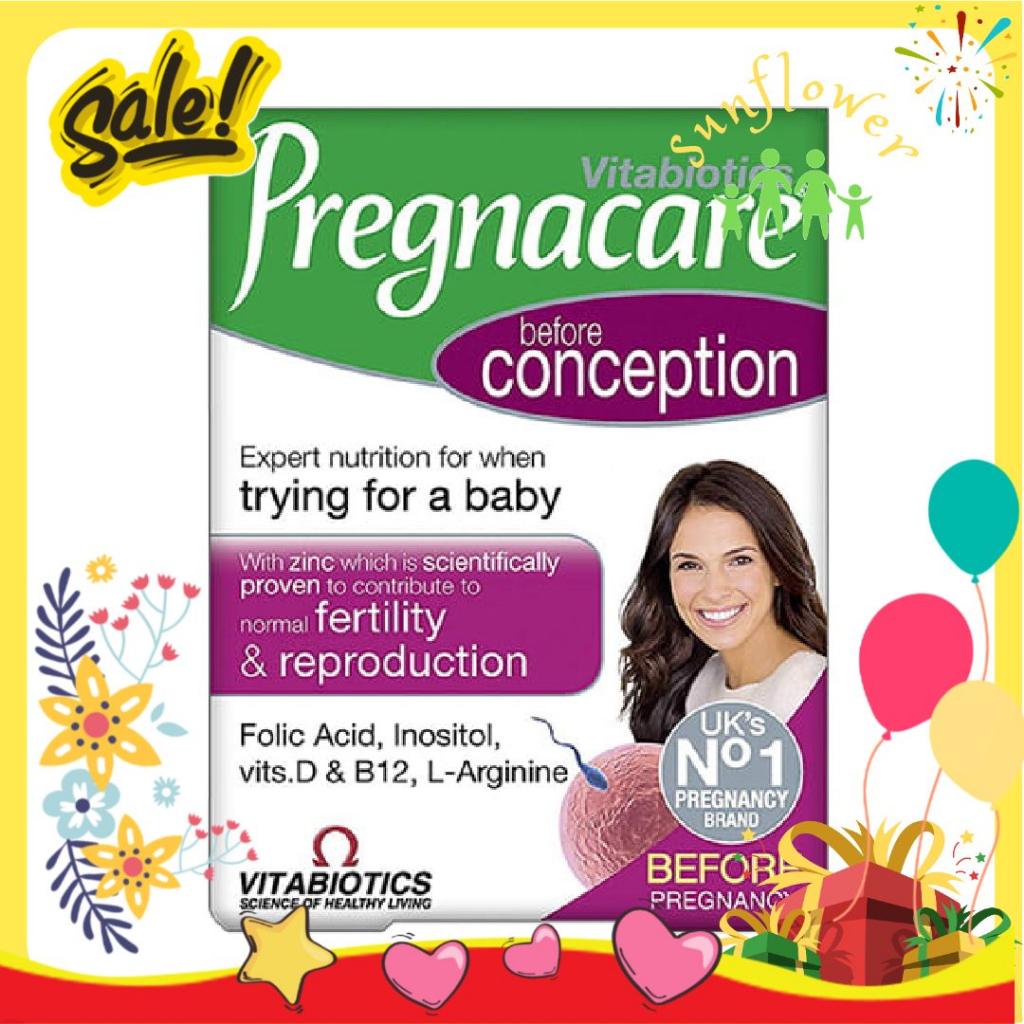 Pregnacare Before Conception For Her 30 viên tăng khả năng thụ thai cho nữ