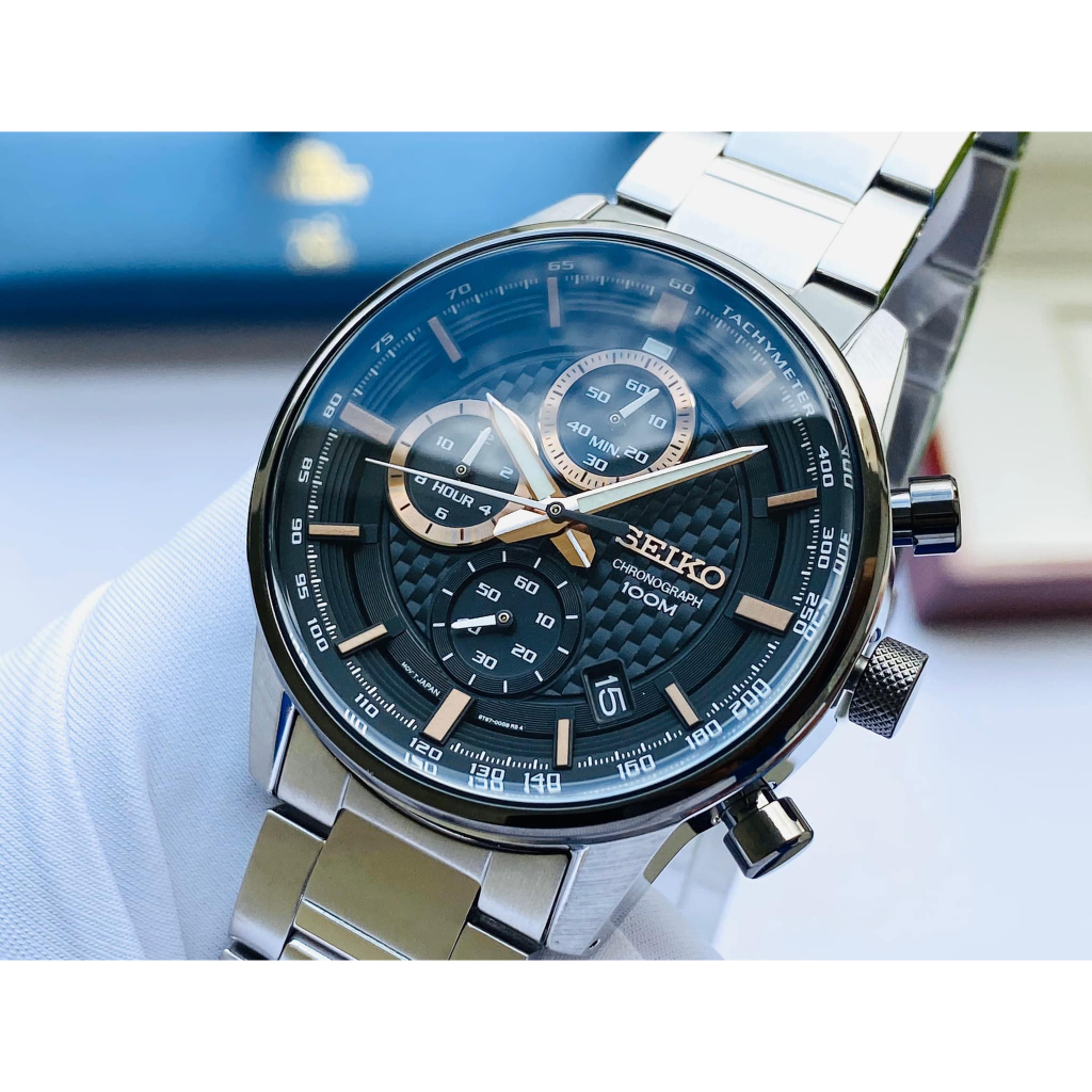 Đồng hồ Nam SEIKO Chronograph SSB331P1