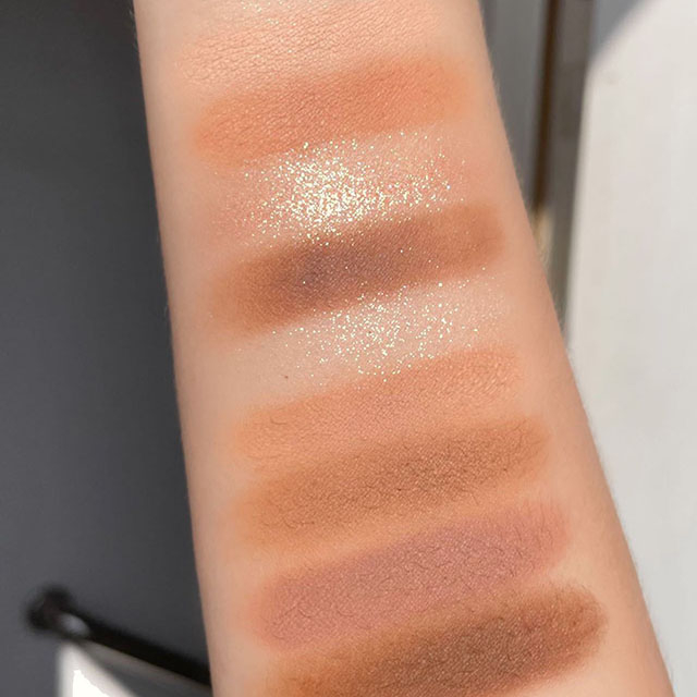 Bảng Phấn Mắt 10 Màu MUGE LEEN Màu Lì Ánh Nhũ