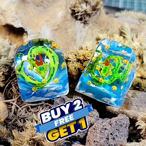 Shenlong keycap , dragon keycap , dragon ball keycap , nút bàn phím cơ shenlong trong truyện dragon ball