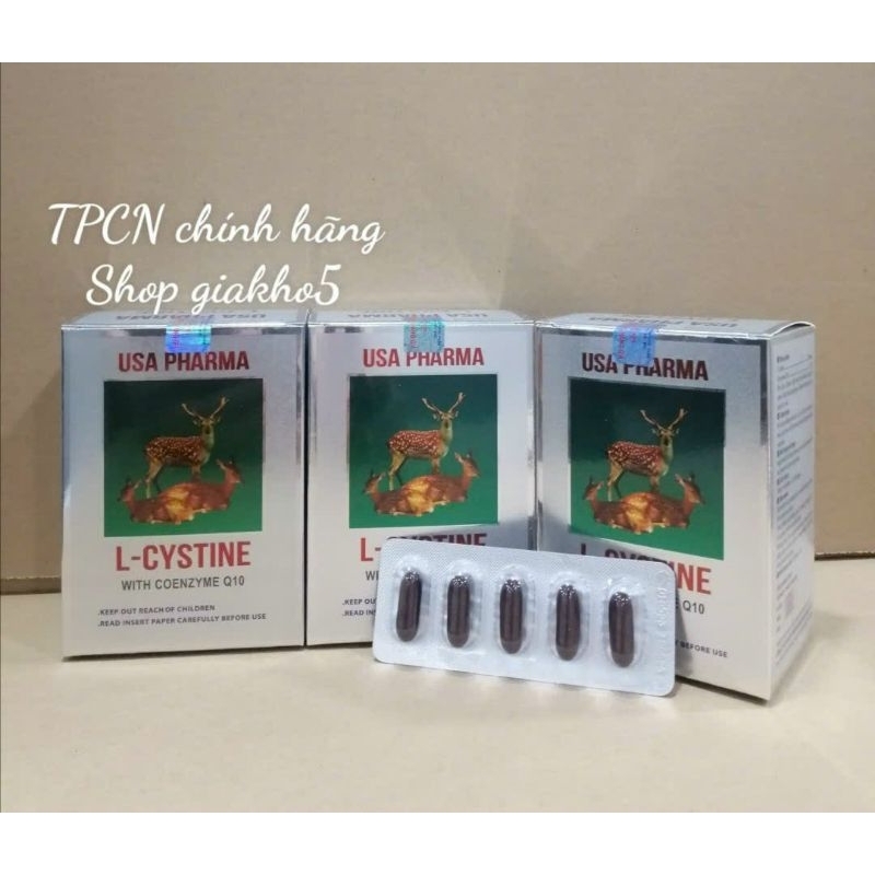 L cystine bổ sung dưỡng chất cho da và tóc
