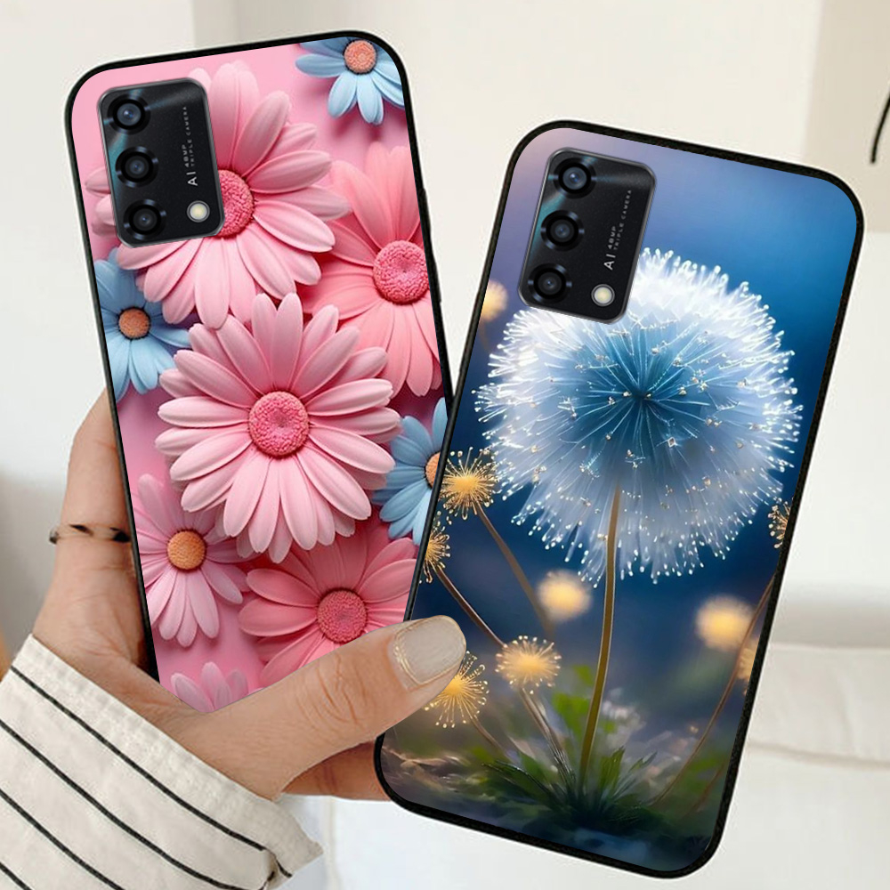Ốp lưng oppo a74 / oppo a94 / oppo a95 / oppo a96 4g in hình hoa nữ sang chảnh