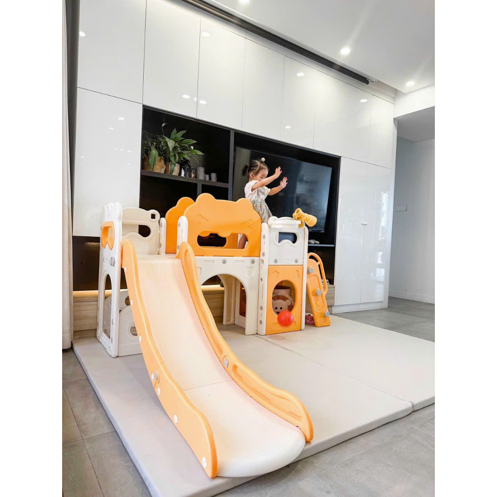 CẦU TRƯỢT XÍCH ĐU CHO BÉ CAO CẤP LOẠI 1 BẢO HÀNG 12 THÁNG