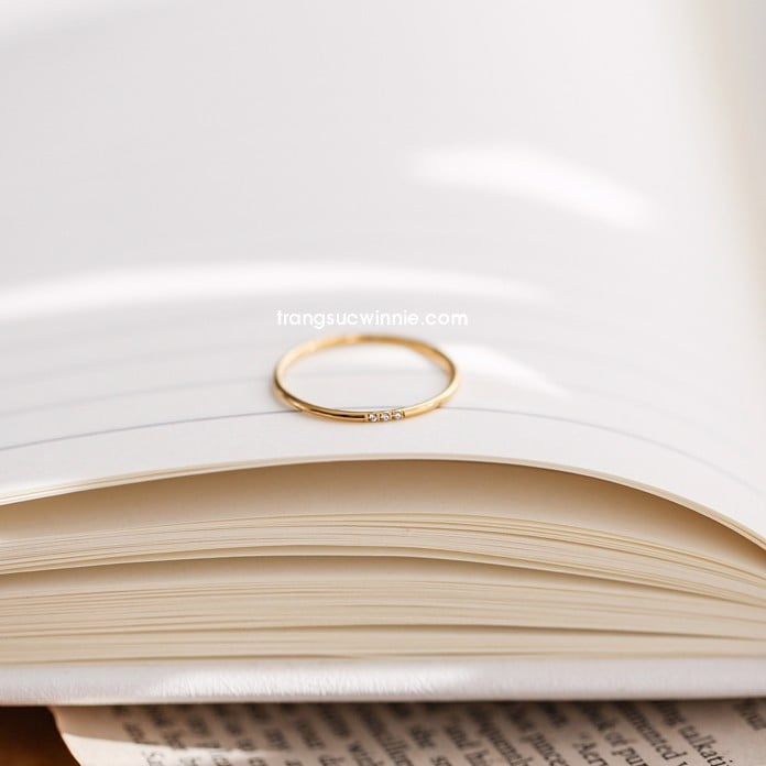 Nhẫn nữ titan 3KC