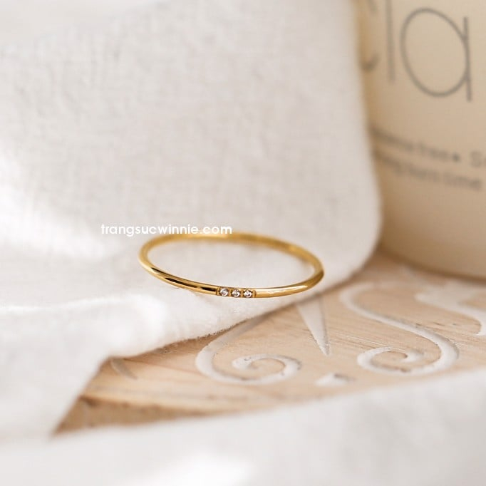 Nhẫn nữ titan 3KC