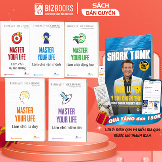 Combo sách 5 cuốn master your life: làm chủ cuộc sống, thay đổi cuộc đời - phát triển bản thân hay