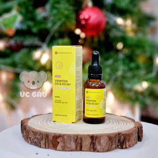 Vitamin D3 K2 MK7 Của Anh Quốc Dạng Giọt, Tăng Chiều Cao cho Bé - 30ml