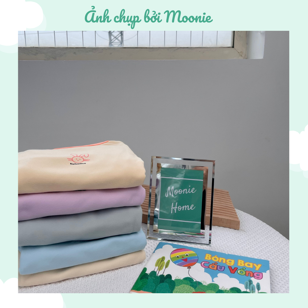 Bộ Nỉ Cotton Mềm Mịn Dài Tay Thu Đông Cho Bé Trai/ Bé Gái BN-12