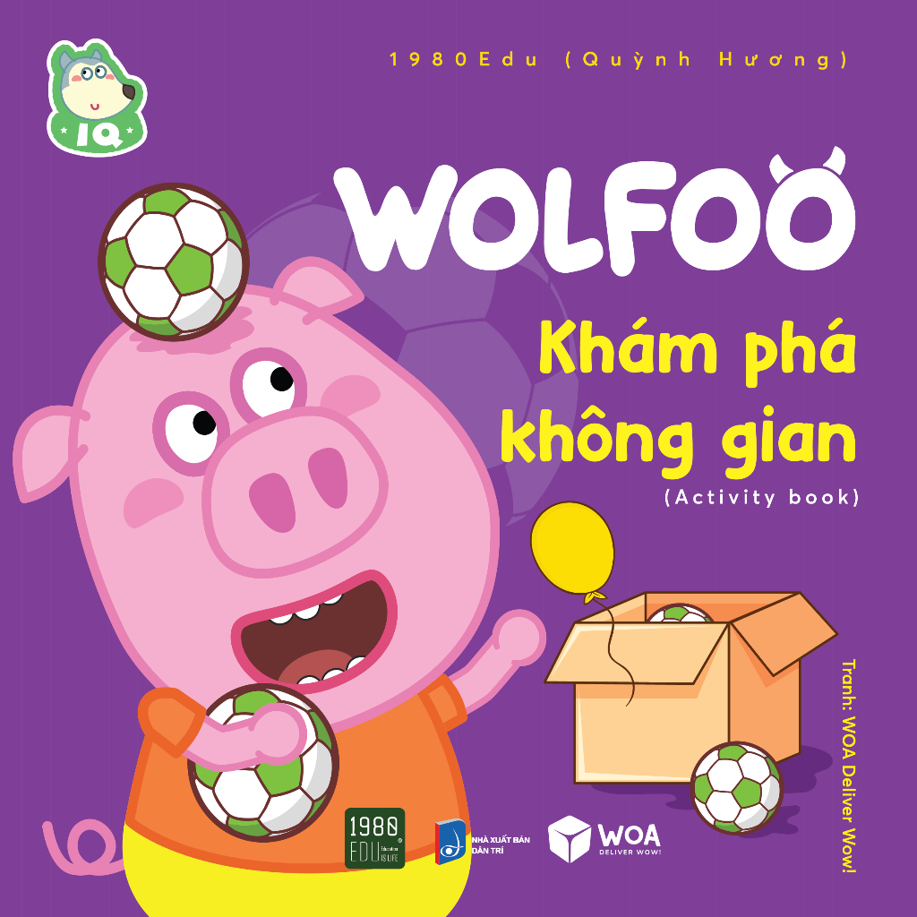Sách- Kèm Sticker Bộ 6 Cuốn Wolfoo Khám Phá Số Đếm, Hình Học, Phép Tính, Không Gian, Thời Gian, Logic Cho Bé Từ 2 6 Tuổi