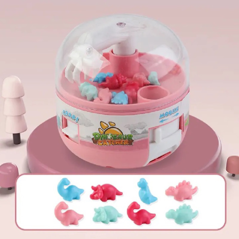 Đồ Chơi Máy Gắp Khủng Long Mini Cầm Tay Cute Cho Bé