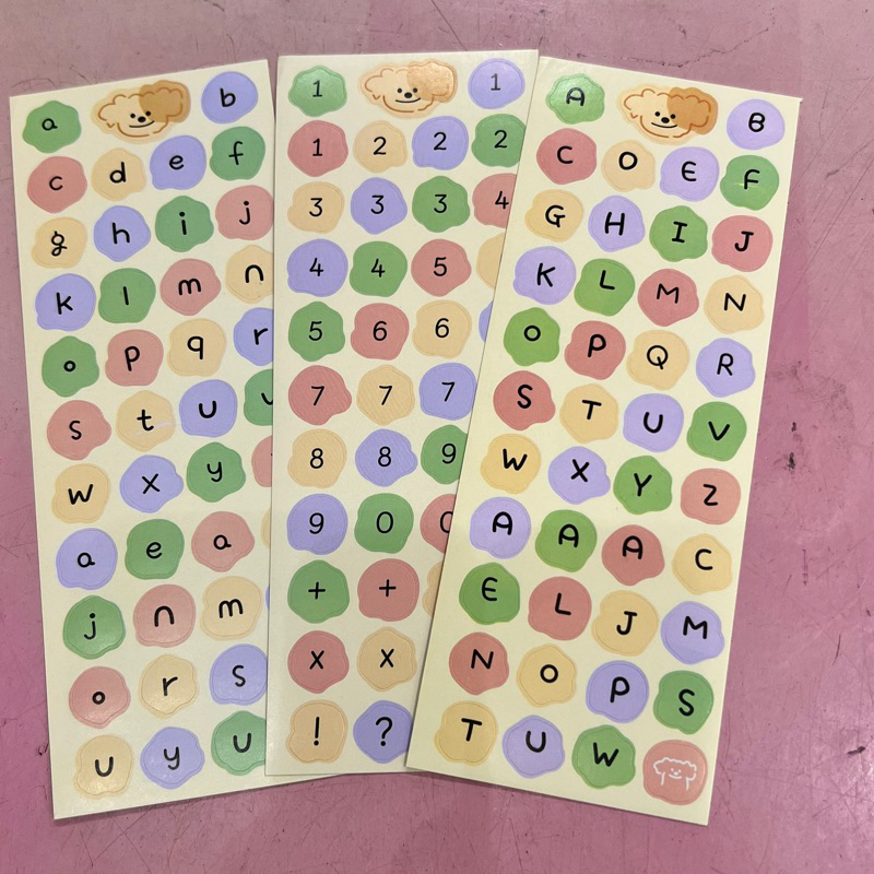 Sticker decor Top loader, Bullet Joural