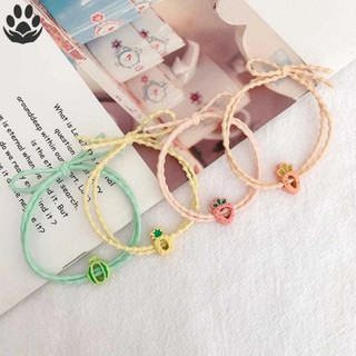 [CT4] Dây buộc tóc co dãn hình trái cây dễ thương cho nữ