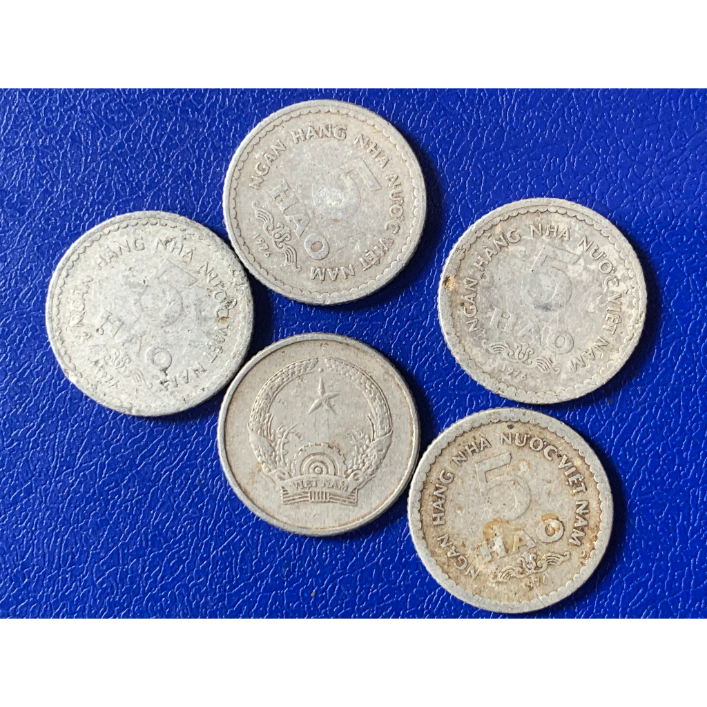 Đồng xu 5 hào 1976- sưu tầm xu việt nam - xu đầu tiên sau giải phóng
