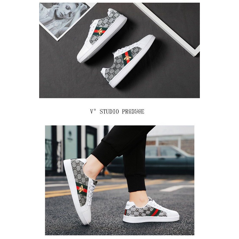 Giày thể thao sneakers con ong thêu phong cách GC Quảng Châu cao cấp