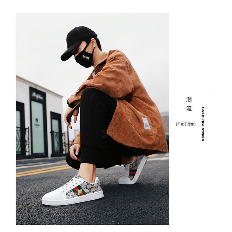 Giày thể thao sneakers con ong thêu phong cách GC Quảng Châu cao cấp