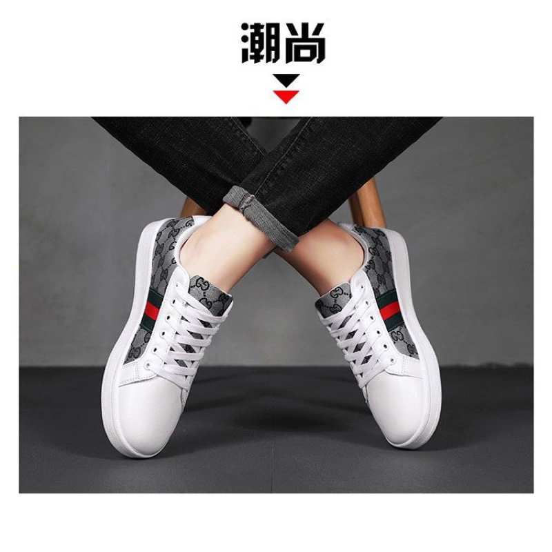 Giày thể thao sneakers con ong thêu phong cách GC Quảng Châu cao cấp