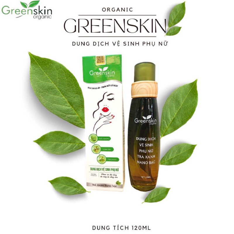 Dung dịch vệ sinh phụ nữ GreenSkin Organic 120ml