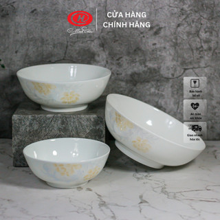 Bát tô sứ xương hoa sứ Minh Châu - BoneH
