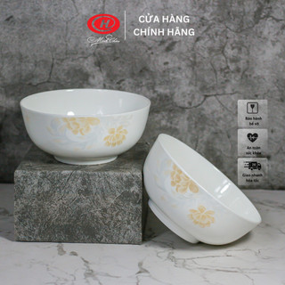 Bát tô sứ xương hoa kiểu hàn sứ minh châu - boneth07h