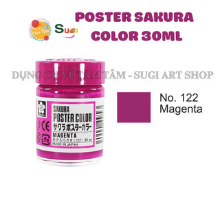 Màu bột sakura magenta 122 - poster sakura color 30ml
