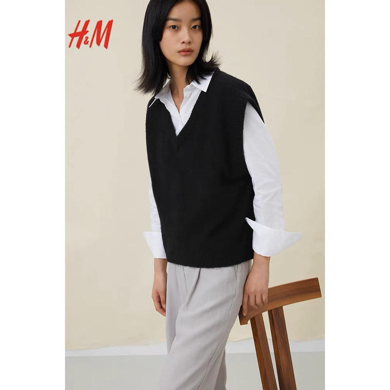 Áo gile len Hát Mờ