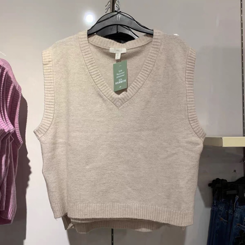 Áo gile len Hát Mờ