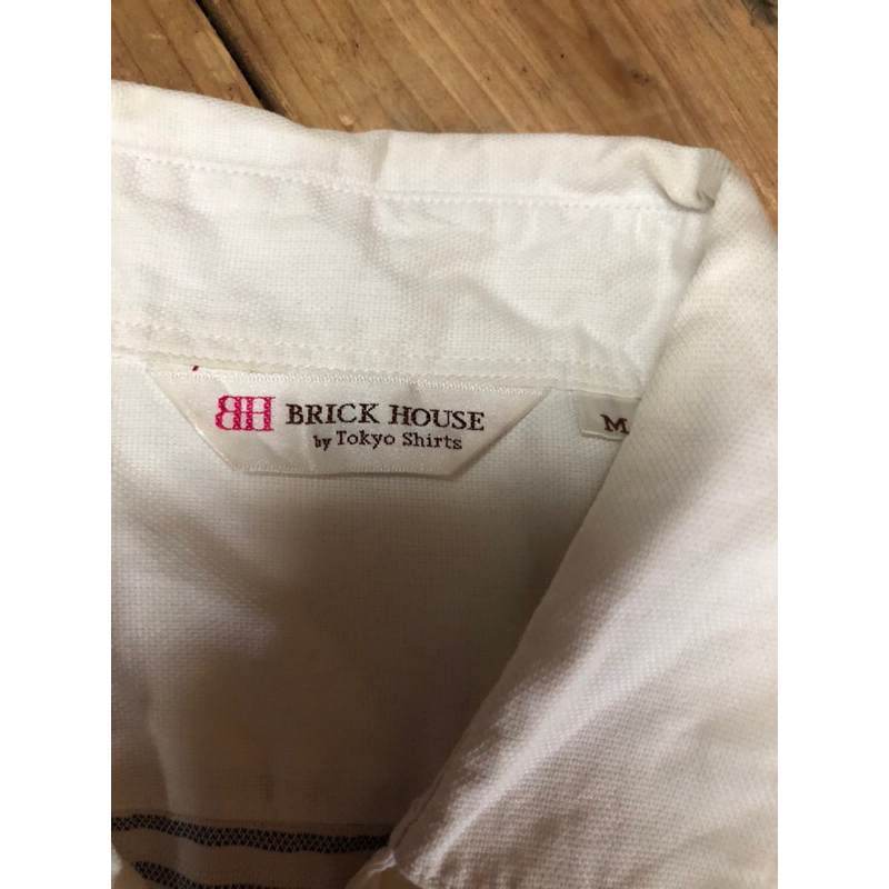 S051. Áo sơ mi nữ hiệu Brick house szM- 2hand