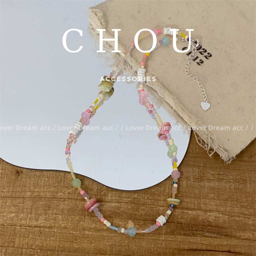 Dây Chuyền, Vòng Cổ  Hạt Cườm Kẹo Ngọt | CHOU ACCESSORIES |