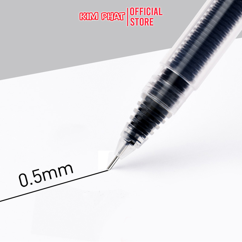 Bút gel bi mực nước ngòi 0.5mm khô nhanh mực đều BJ-1022
