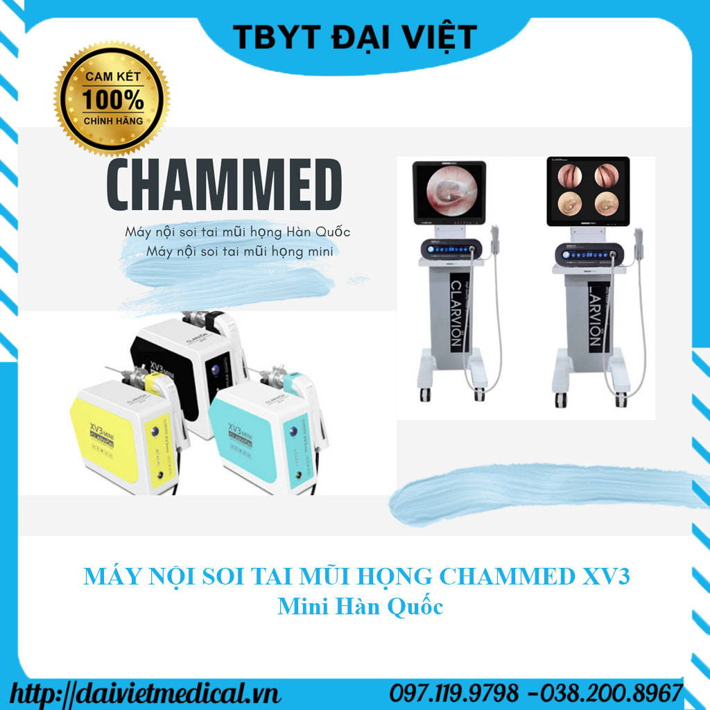 MÁY NỘI SOI TAI MŨI HỌNG CHAMMED XV3 Mini Hàn Quốc
