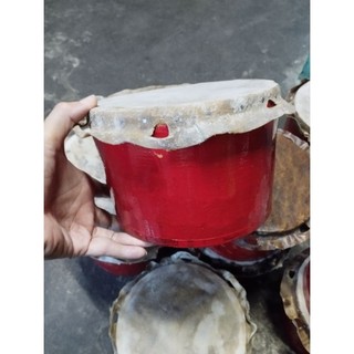 Trống lân trẻ em , trống múa lân bằng gỗ da trâu