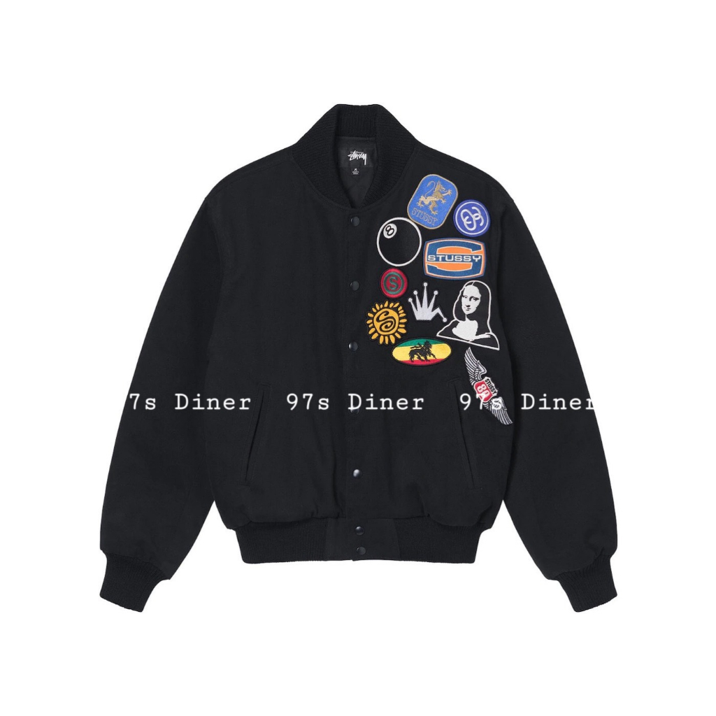 ジャケット・アウター Stussy 22aw S Talk Melton Varsity Jacket stussy 22AW s talk melton varsity jacket - メルカリ