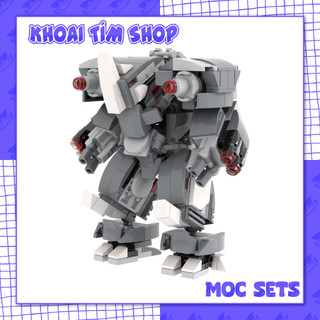 Đồ chơi mô hình lắp ráp moc1103 - mech robot tê giác rhino 310+ part