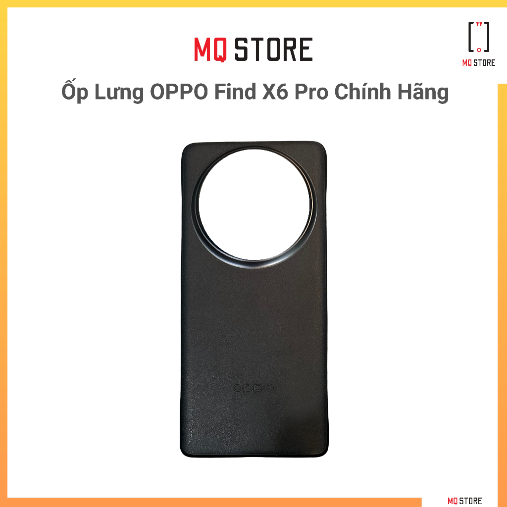 Ốp lưng Nhựa vân Da OPPO Find X6 Pro Zin Chính Hãng