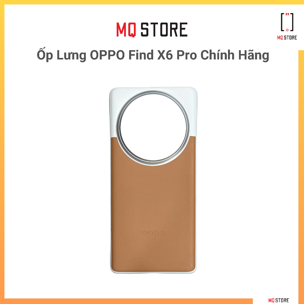 Ốp lưng Nhựa vân Da OPPO Find X6 Pro Zin Chính Hãng