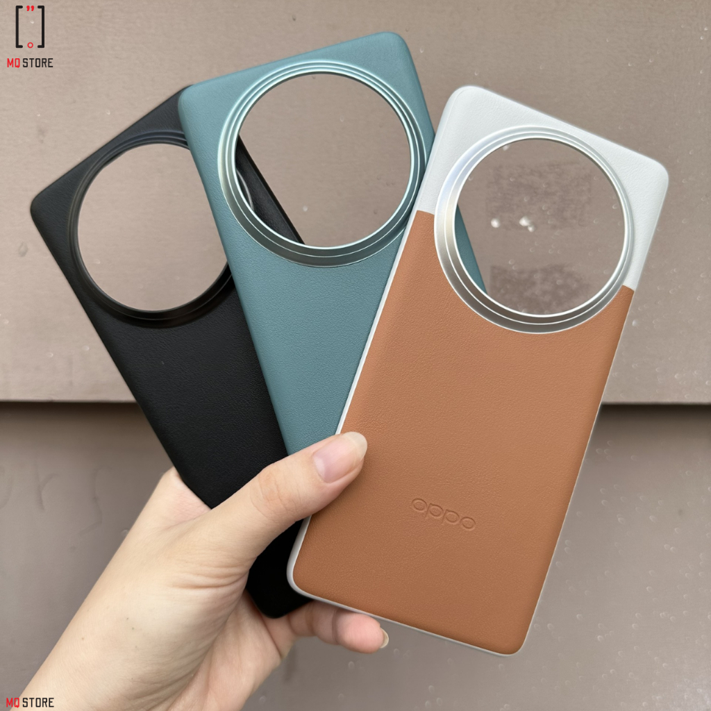 Ốp lưng Nhựa vân Da OPPO Find X6 Pro Zin Chính Hãng
