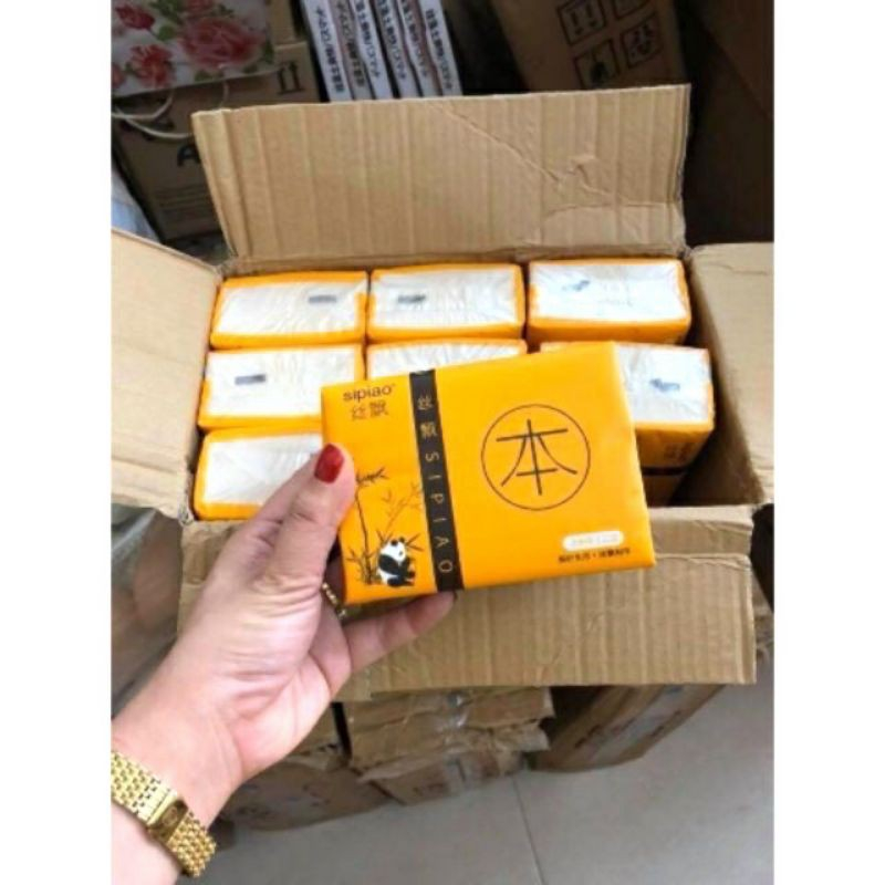 1 Gói Giấy Ăn Gấu Trúc gói nhỏ 300 tờ