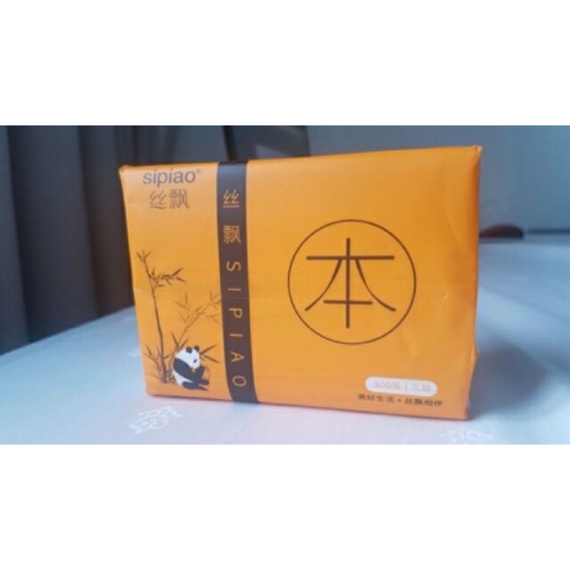 1 Gói Giấy Ăn Gấu Trúc gói nhỏ 300 tờ