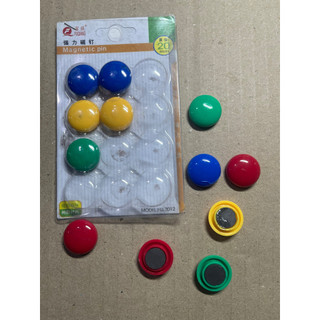 Nam Châm Dính Bảng 20mm Đẹp (Vỉ 12 Cái)