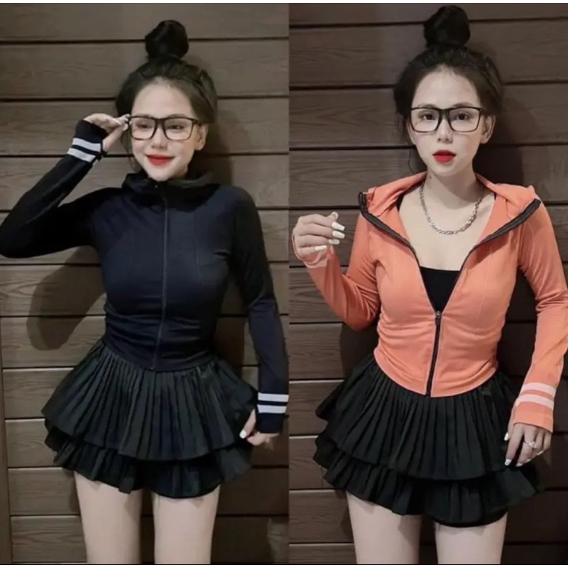 Áo khoác gân tăm _mỏng nhẹ có nón _phù hợp ủ kem _mặc nhà đi dạo _Sen boutique