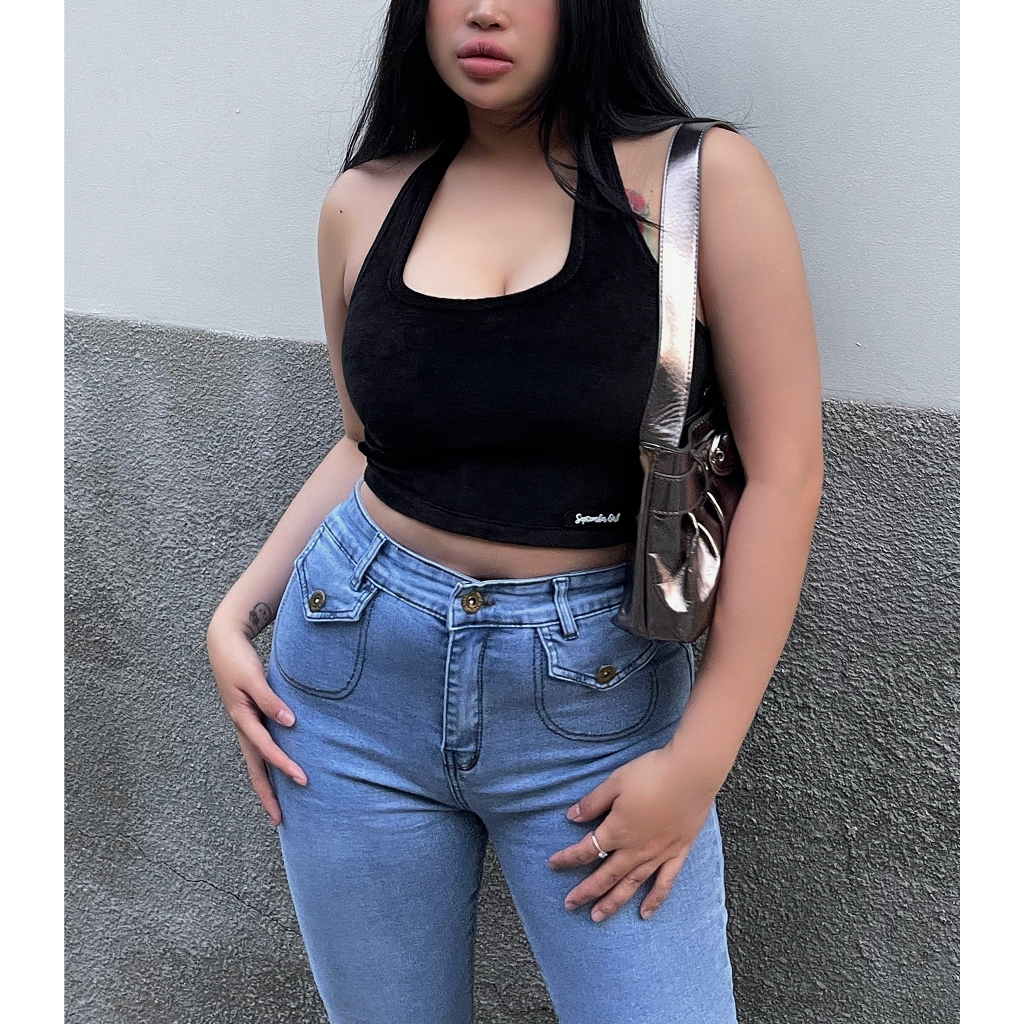 (SEPTEMBER - A032) ÁO YÊM NHUNG ĐEN