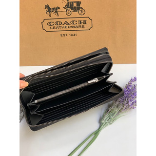 Clutch C nam 2 ngăn da thật