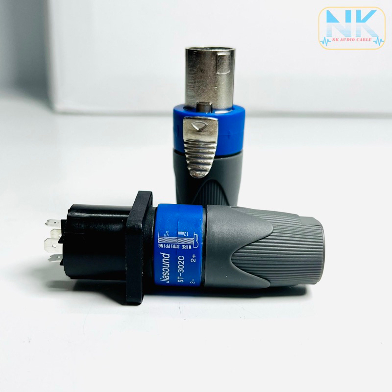 Jack Loa Speakon Jiasound ST-302C Chính Hãng