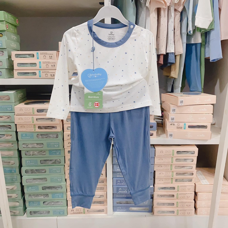 |BU BABY| Bộ dài tay cài vai BamBus Twinkle - bộ dà tay cài vai cho bé yêu - Bu BamBus - Bu 2023