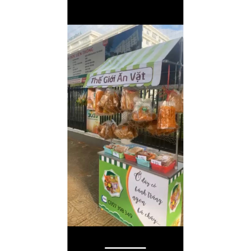 Bánh tráng ớt rim mật ong