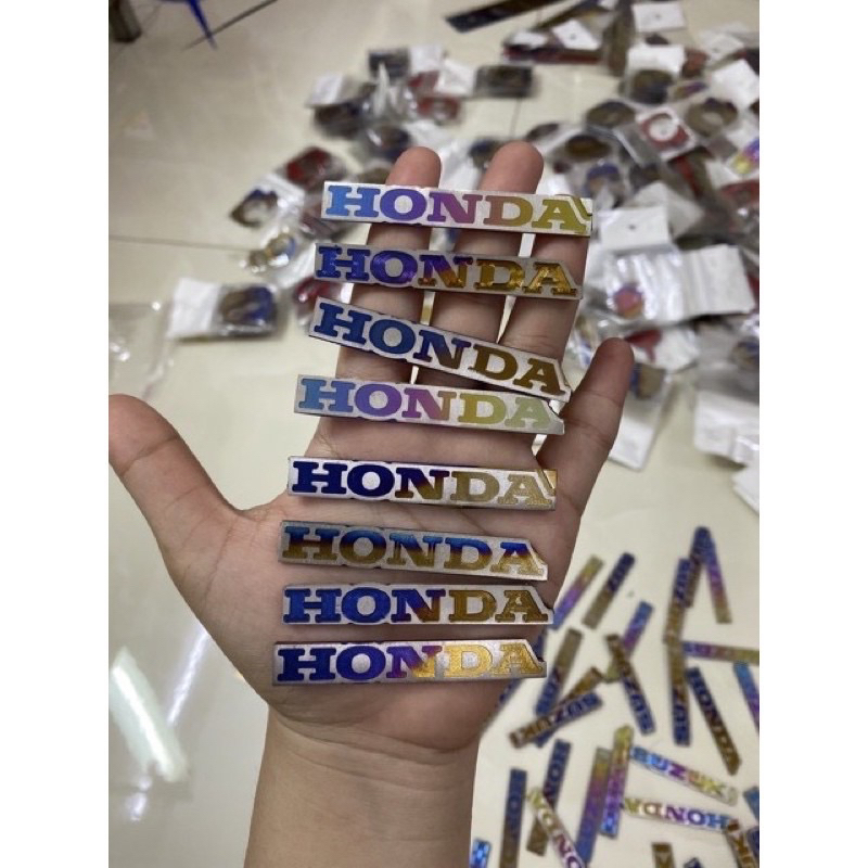 Logo Titan Chữ Honda Dán Nhiều Vi Trí Trên Xe