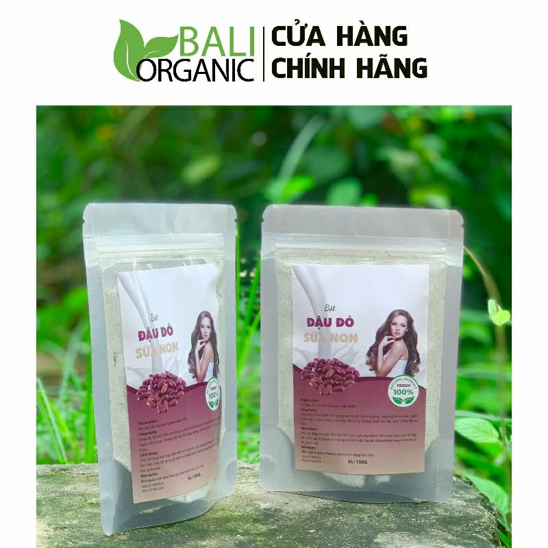 Ủ trắng đậu đỏ sữa non Baliorganic 1kg | BigBuy360 - bigbuy360.vn