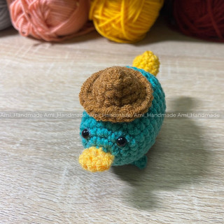 Thú mỏ vịt Perry bằng len (Perry the Platypus)
