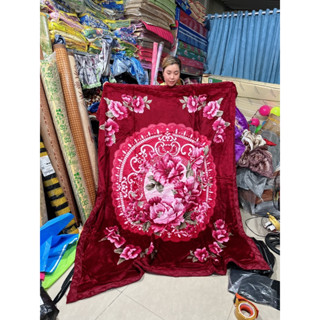 mền tuyết nhung 2 da truyền thống cao cấp nhiều mẫu