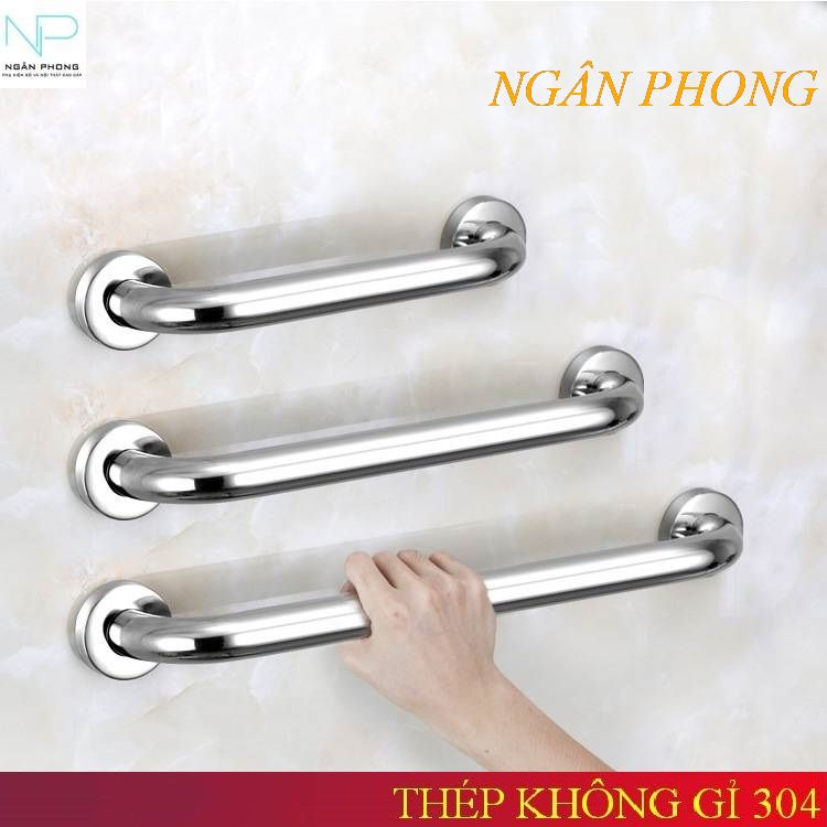 TAY VỊN PHÒNG TẮM ĨNOX 304-PHI LỚN 32MM